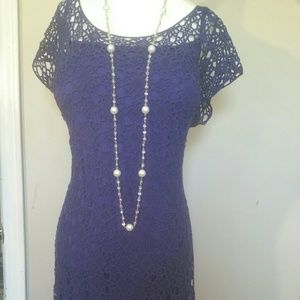 Slenderizing Ralph Lauren dress